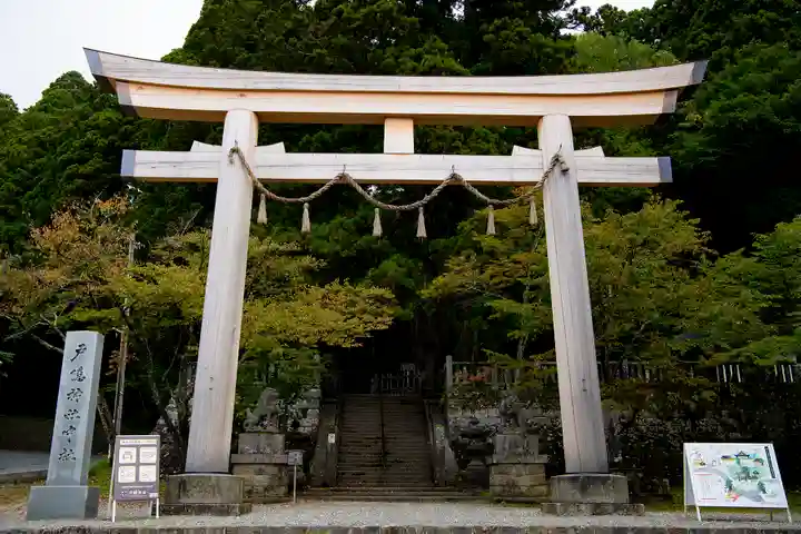 戸隠神社中社の鳥居