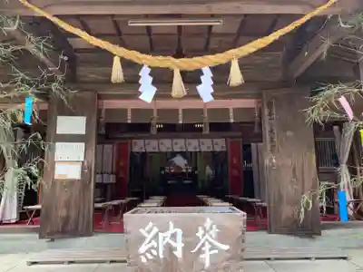 都萬神社の本殿・本堂