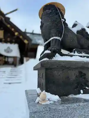 札幌諏訪神社の狛犬