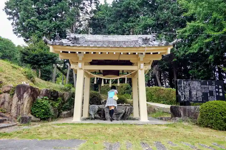 八柱社の手水舎