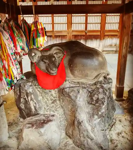 牛嶋神社の狛犬