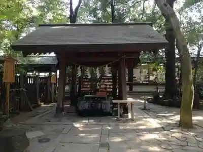 駒木諏訪神社の手水舎