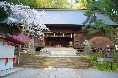 河口浅間神社の本殿