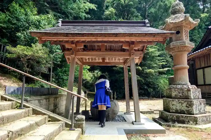 高野宮(内神社)の手水舎