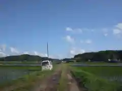 御船神社の景色