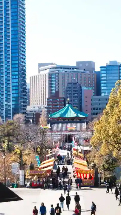 寛永寺不忍池弁天堂の景色