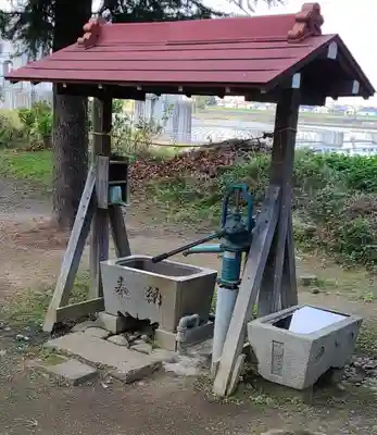 船島稲荷大明神の手水舎