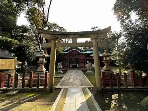 角鹿神社の鳥居