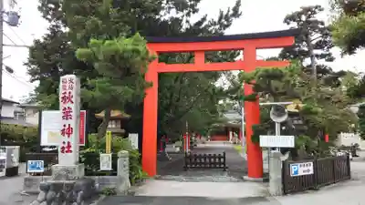 浜松秋葉神社の鳥居