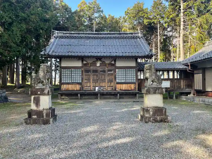 大領神社の本殿・本堂