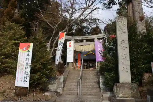 鏡石鹿嶋神社の鳥居