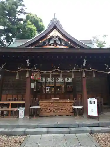 鳩ヶ谷氷川神社の本殿