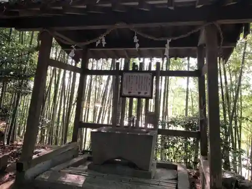 櫛玉比賣命神社の手水舎