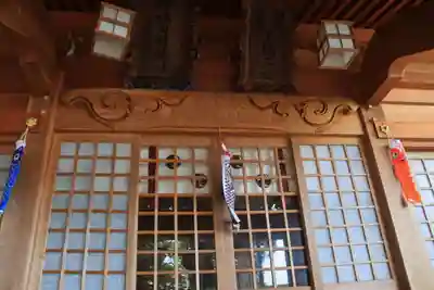 阿久津「田村神社」(郡山市阿久津町)旧社名:伊豆箱根三嶋三社の本殿・本堂