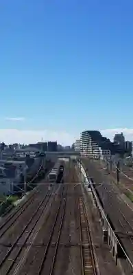 天祖神社の周辺