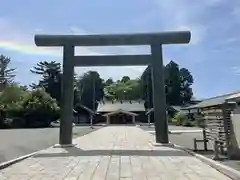 石川護國神社の鳥居