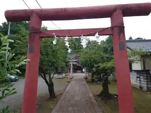 女化神社の鳥居