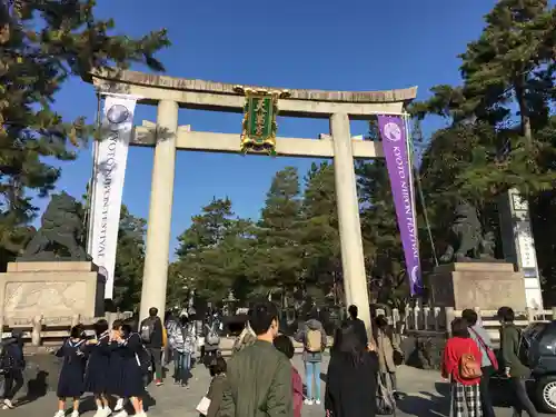 北野天満宮の鳥居