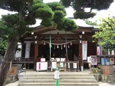 鳩森八幡神社の本殿・本堂