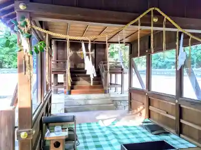 御鍬神社の本殿・本堂