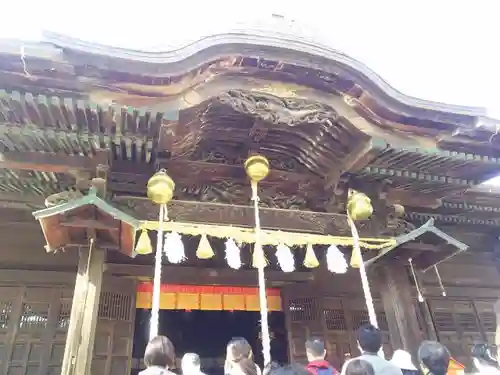 四柱神社の本殿