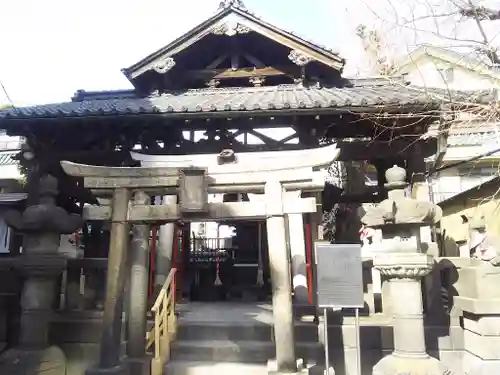 浅草神社の鳥居