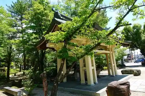 安城神社の手水舎