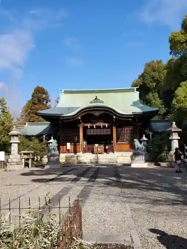 溝旗神社（肇國神社）の本殿