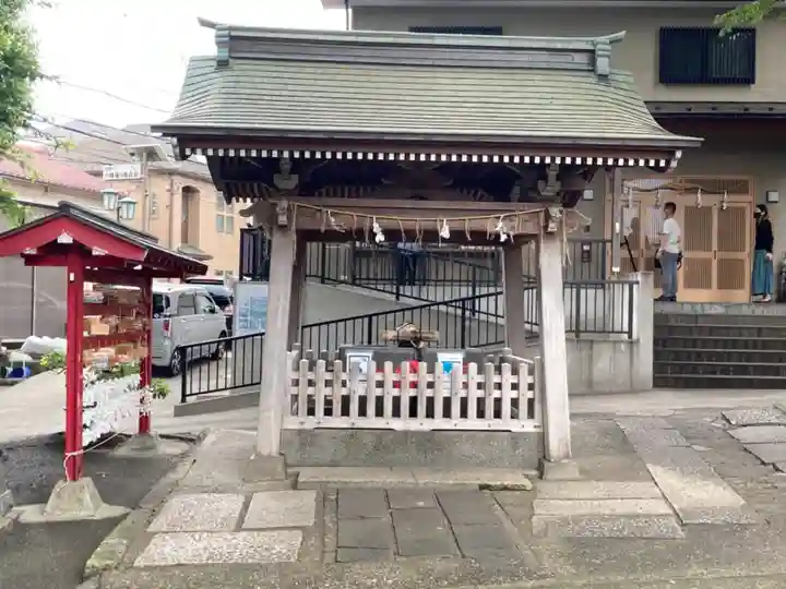 滝野川八幡神社の手水舎