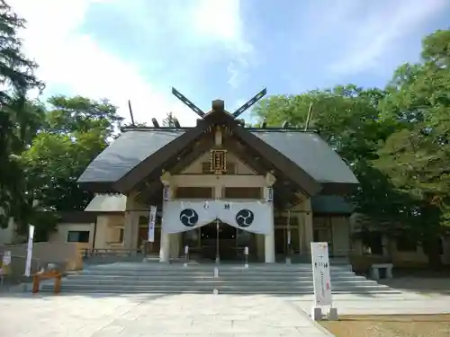 帯廣神社の本殿・本堂