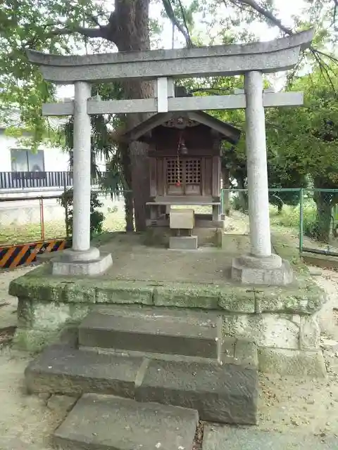 愛宕神社（蒲生一里塚）の鳥居