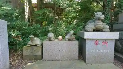 柴崎神社の狛犬