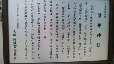磐井神社の歴史