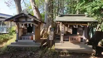青砥杉山神社の末社・摂社