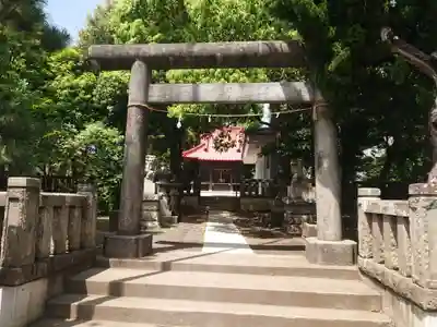 今宿神明社の鳥居