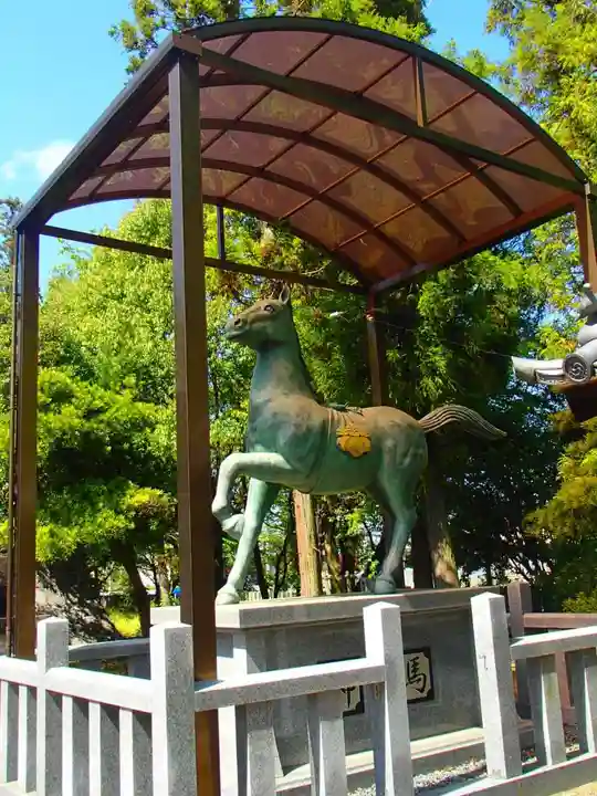八幡神社の狛犬
