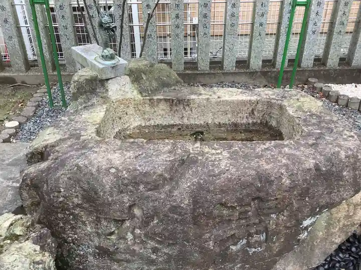 秋葉神社の手水舎