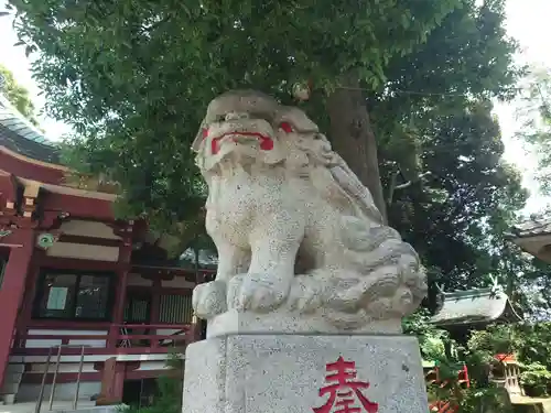 葛西神社の狛犬