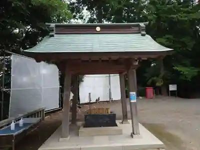 五霊神社の手水舎