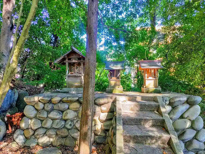 神明社(西堀江神明社)の末社・摂社