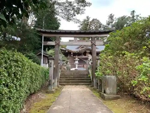 熊野神社の鳥居