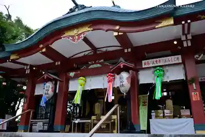 多摩川浅間神社の本殿・本堂