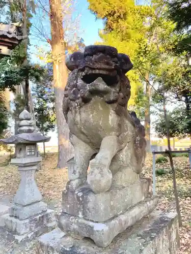 結神社の狛犬