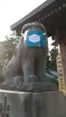 常陸第三宮　吉田神社の狛犬