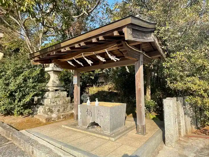 大原八幡神社の手水舎