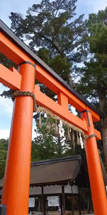 賀茂別雷神社(上賀茂神社)の鳥居