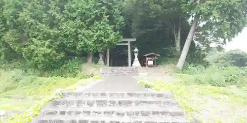 小山神社の鳥居