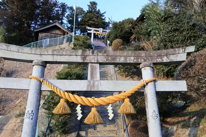 長屋神社の鳥居