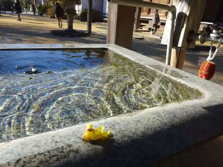 横浜 西方寺の手水舎