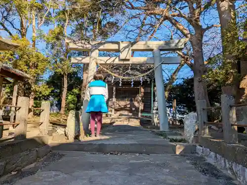 若宮八幡神社の鳥居